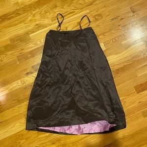 beautiful rare club monaco silk slip dress.